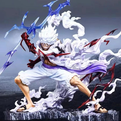 One Piece Raiden Five Gear Nica Relâmpago Luffy