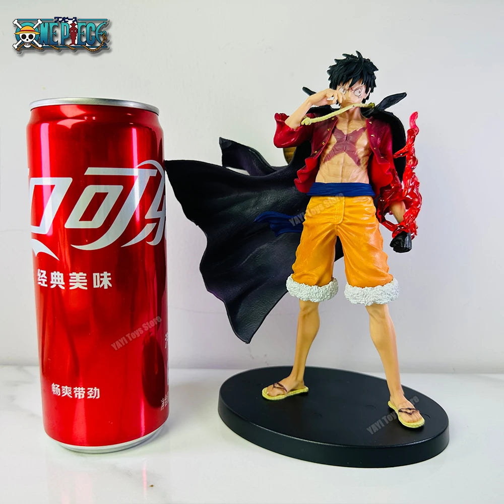 One Piece anime punho de fogo Luff