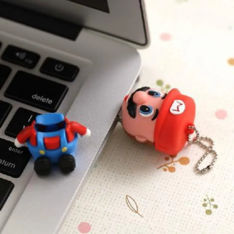 Super Mario USB 2.0 Flash Drives 64GB 32GB 16GB 8GB