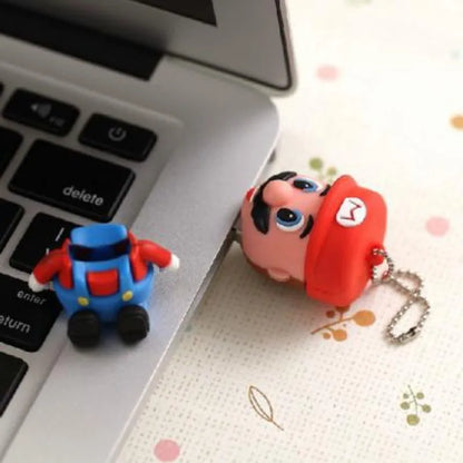Super Mario USB 2.0 Flash Drives 64GB 32GB 16GB 8GB