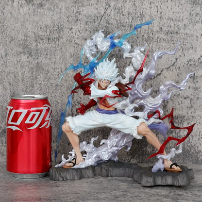 One Piece Raiden Five Gear Nica Relâmpago Luffy