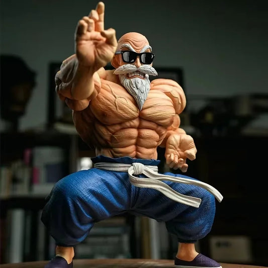 Figura de ação Dragon Ball Master Kame 9cm, versão Q, modelo em PVC, estátua, decoração, brinquedos, presente