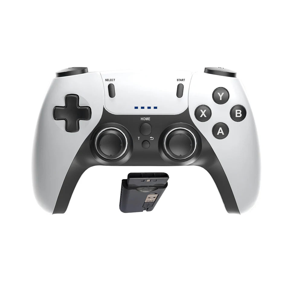 Controle sem fio para PS1 PS2 PS3 PC Android Controle sem fio para videogame Console de videogame portátil Entretenimento Gamepad
