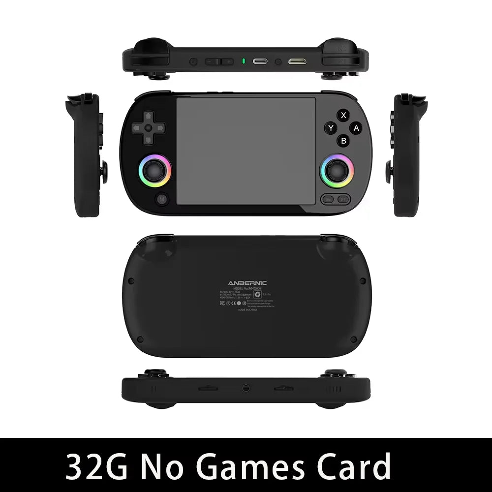 ANBERNIC RG40XX H Retro Consola de videojogos portátil 64 bits Ecrã IPS de 4,0 polegadas Linux WIFI Bluetooth Saída HDMI Leitor de videojogos