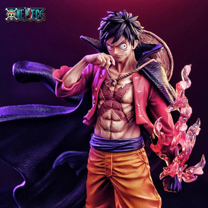 One Piece anime punho de fogo Luff