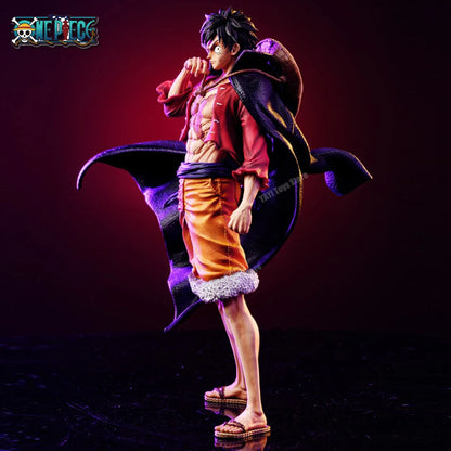 One Piece anime punho de fogo Luff