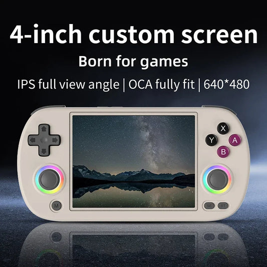 ANBERNIC RG40XX H Retro Consola de videojogos portátil 64 bits Ecrã IPS de 4,0 polegadas Linux WIFI Bluetooth Saída HDMI Leitor de videojogos