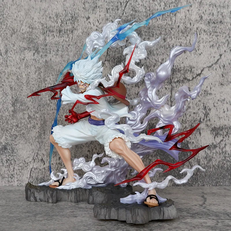 One Piece Raiden Five Gear Nica Relâmpago Luffy