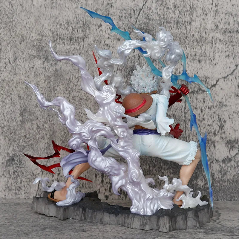 One Piece Raiden Five Gear Nica Relâmpago Luffy