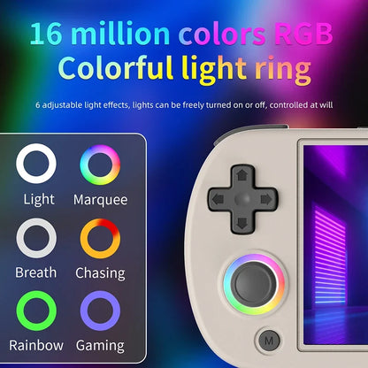 ANBERNIC RG40XX H Retro Consola de videojogos portátil 64 bits Ecrã IPS de 4,0 polegadas Linux WIFI Bluetooth Saída HDMI Leitor de videojogos