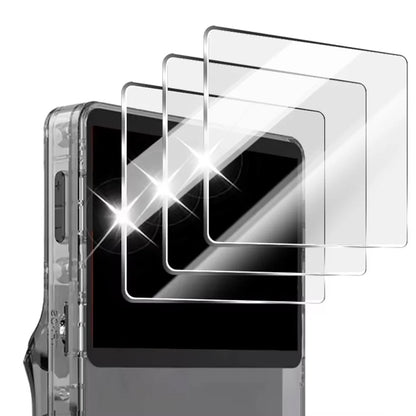 Capa 4 em 1 + vidro para console de jogos R36S