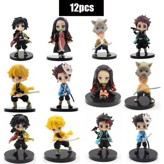 Demon Slayer Mini Figuras