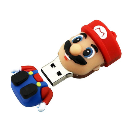 Super Mario USB 2.0 Flash Drives 64GB 32GB 16GB 8GB