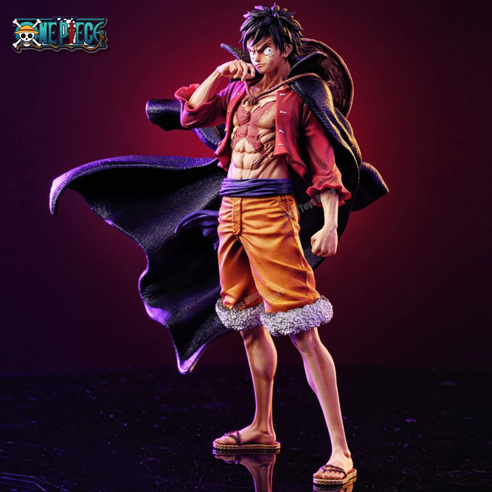 One Piece anime punho de fogo Luff