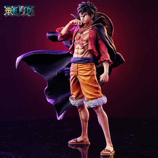 Figura de ação One Piece anime teatro punho de fogo Luffy modelo ornamentos maré peça