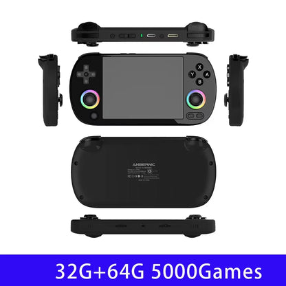 ANBERNIC RG40XX H Retro Consola de videojogos portátil 64 bits Ecrã IPS de 4,0 polegadas Linux WIFI Bluetooth Saída HDMI Leitor de videojogos