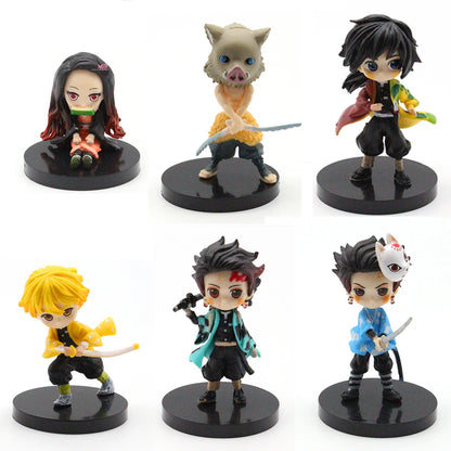 Demon Slayer Mini Figuras