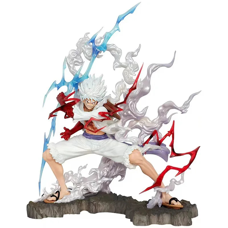 One Piece Raiden Five Gear Nica Relâmpago Luffy