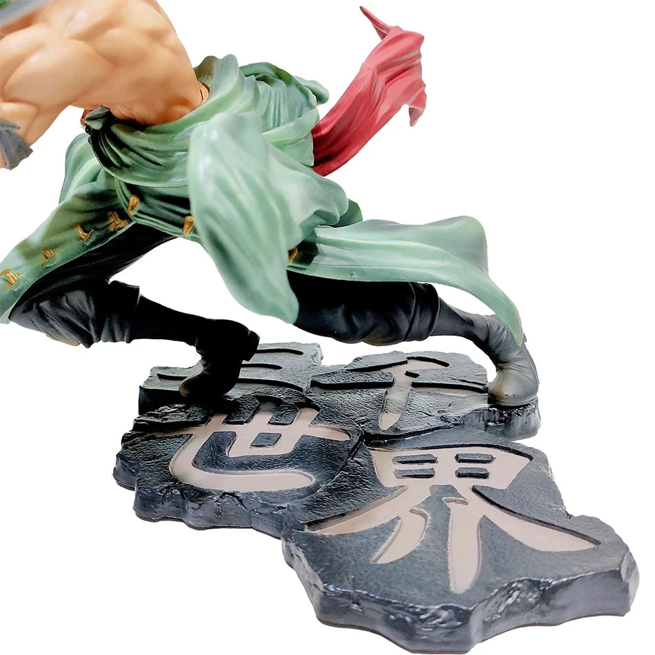 One Piece GK Roronoa Zoro com três lâminas Sa-maximum
